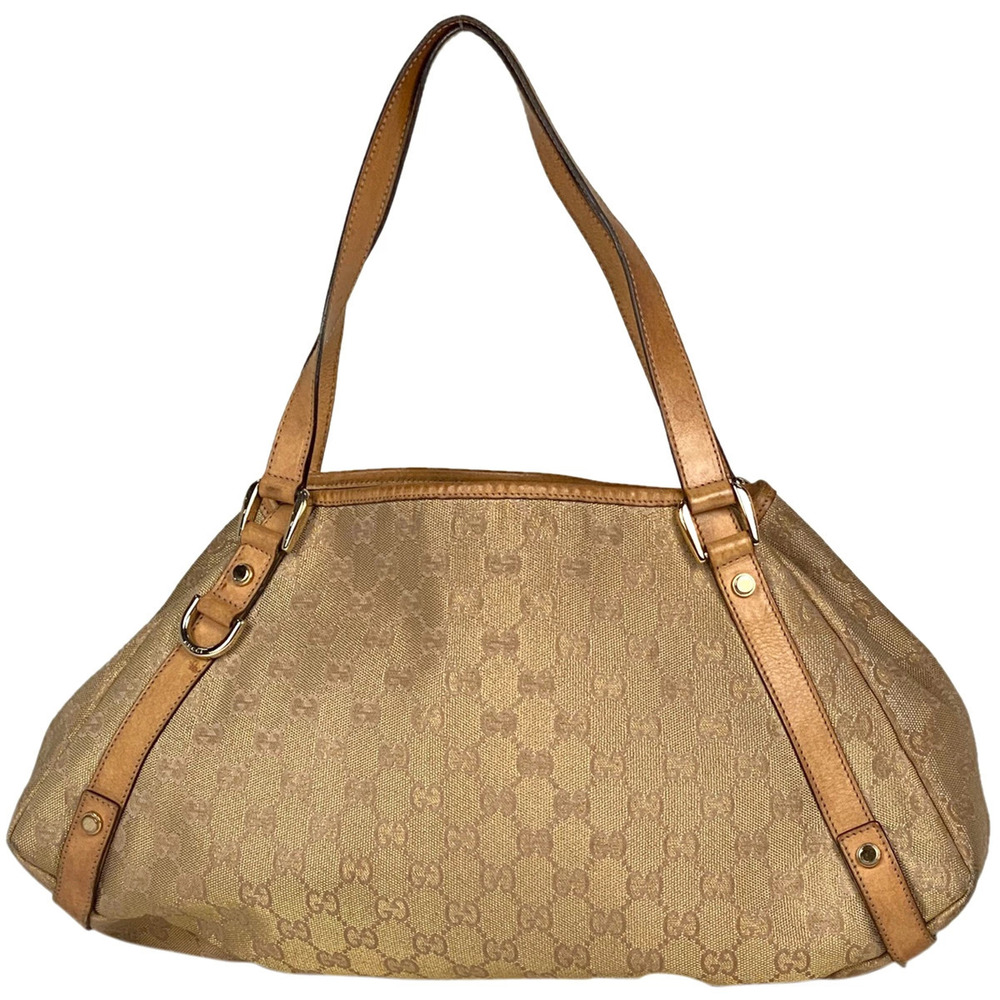 Gucci GG tote bag shoulder Abbey canvas beige